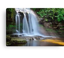 West Burton Falls (Cauldron Falls) - The Yorkshire Dales Canvas Print