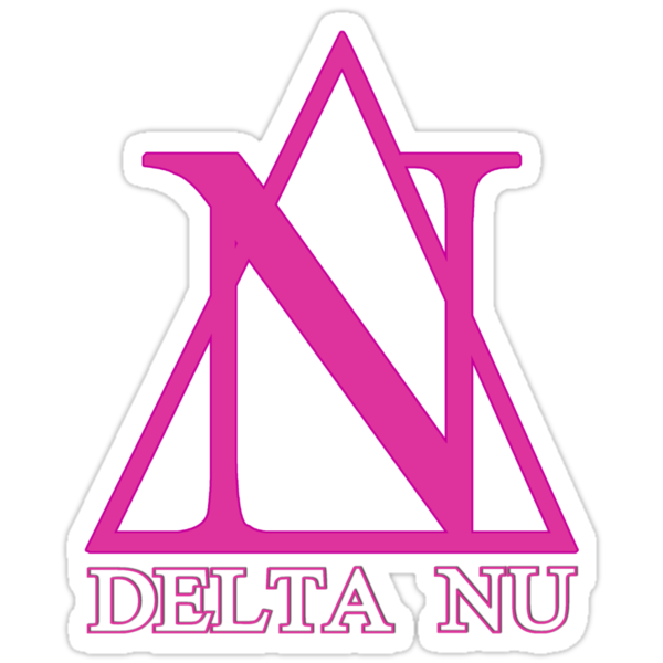 "Delta Nu" Stickers by TiredOfSheep Redbubble