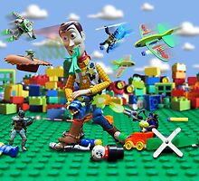 Woody vs the Little Guys by Randy Turnbow