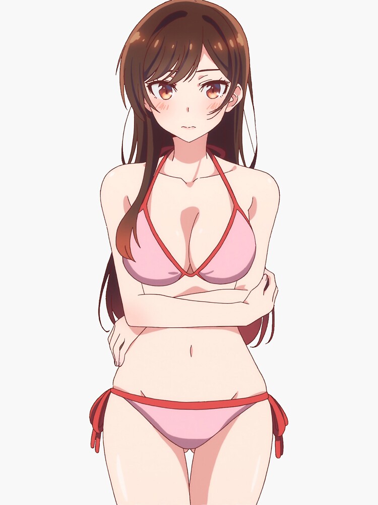 Chizuru Bikini Sticker For Sale By Snailhunter Redbubble