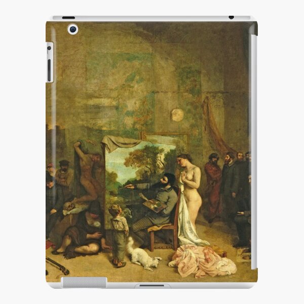 Gustave Courbet The Studio Of The Painter A Real Allegory IPad