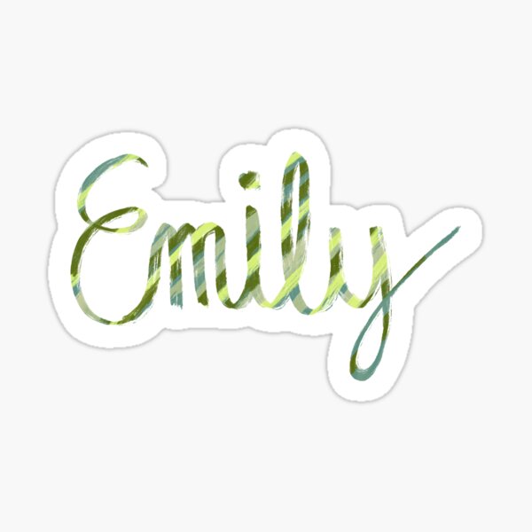 Emily Sticker By GiantSasquatch Redbubble