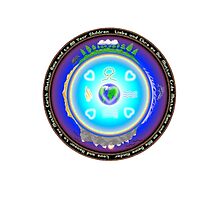 Mother Earth Gaia Mandala iPhone Case by Martin Rosenberger