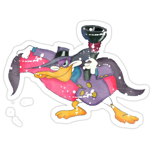 Darkwing Duck Stickers By Jayayala Redbubble