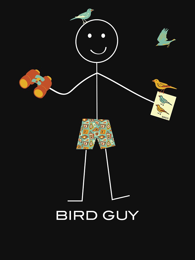 Funny Mens Birdwatching Guy Essential T Shirt For Sale By Whyitsme