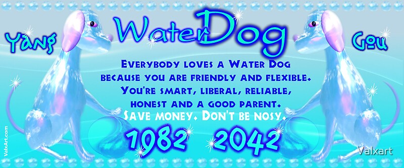 Dog Water Chinese Zodiac