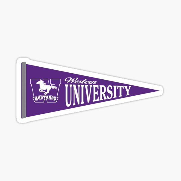 Western University Stickers Redbubble