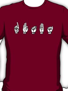 asl t shirts