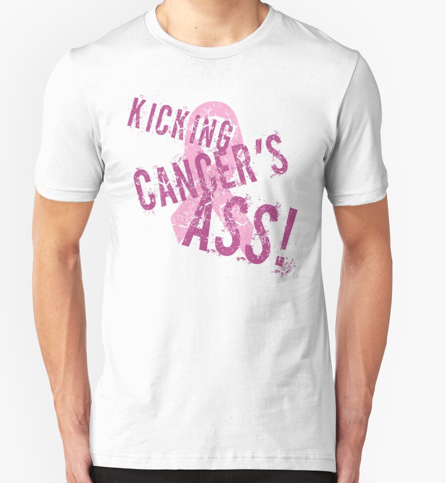 "Kicking Cancer's Ass" TShirts & Hoodies by thepixelgarden Redbubble