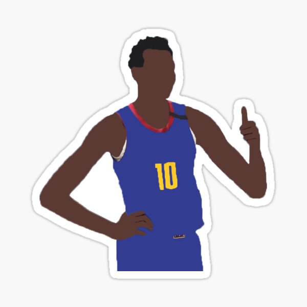 Bol Bol Nuggets Thumbs Up Sticker For Sale By Clozelle Redbubble