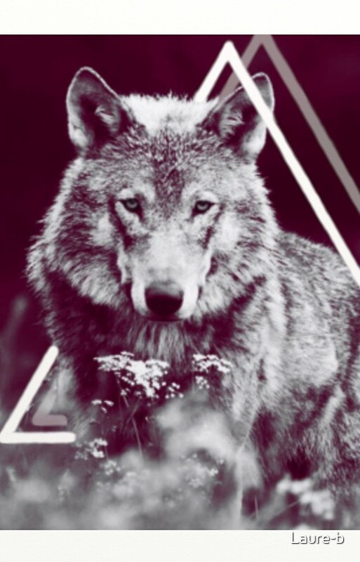 &ldquo;Wolf&rdquo; iPhone Cases & Skins by Laure-b | Redbubble