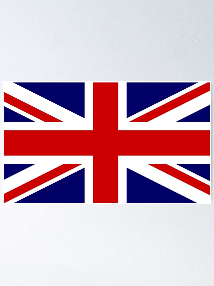 UNION JACK FLAG Poster By LeGrizou Redbubble