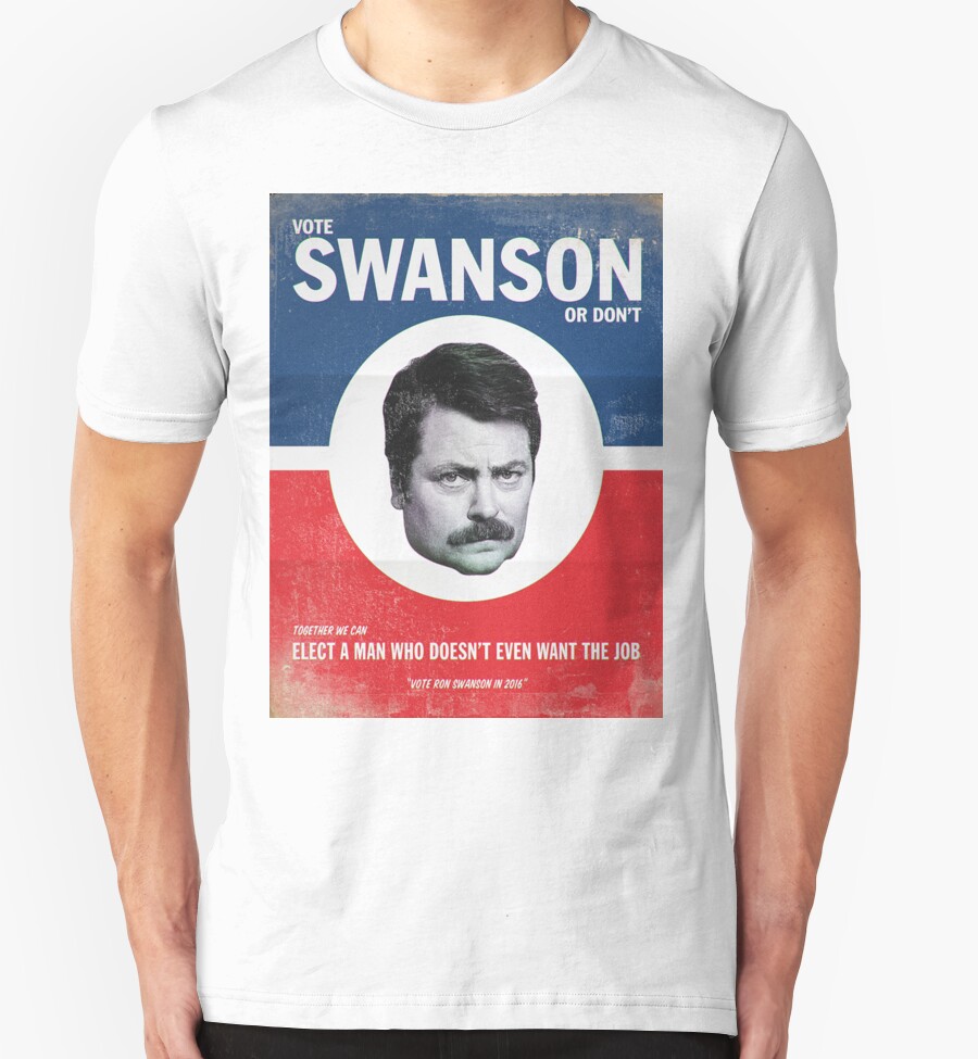 ron swanson for president shirt