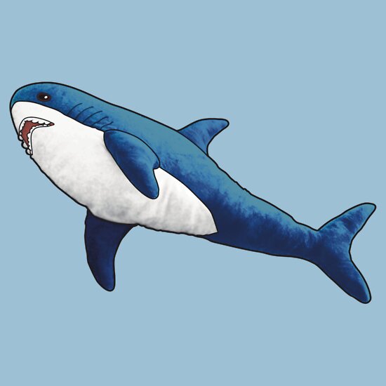 ikea shark drawing