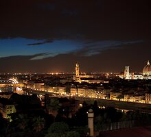 Notte a Firenze by Geoffrey Fighiera