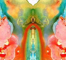 The Goddess - Abstract Art By Sharon Cummings by Sharon Cummings