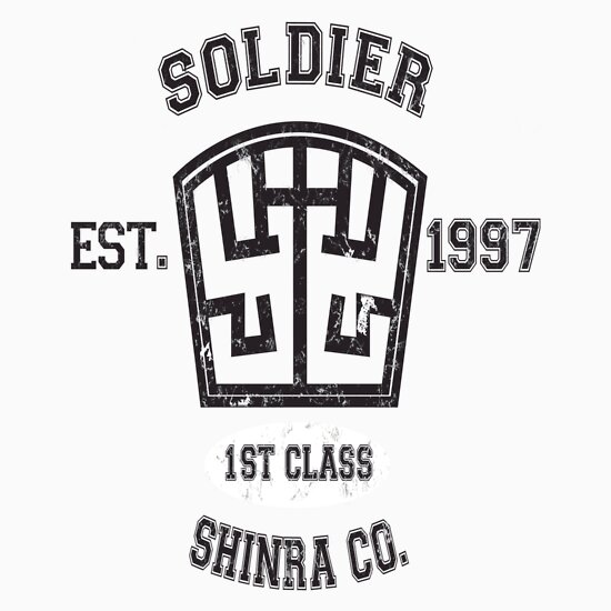 shinra soldier shirt