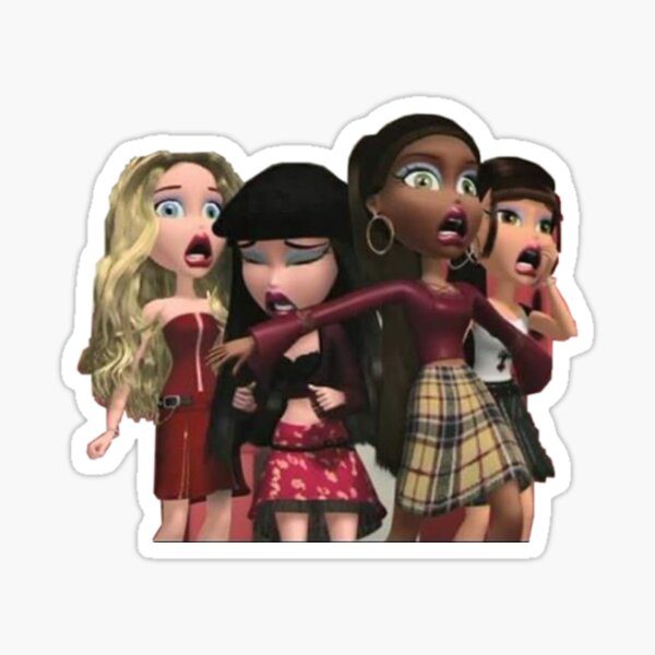 Bratz Doll Sticker For Sale By Diarrasstickers Redbubble