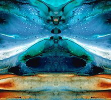The Time Traveler - Surreal Fantasy Art By Sharon Cummings by Sharon Cummings