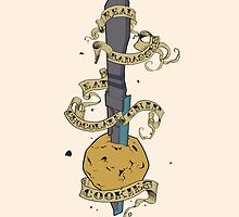 Real Badasses Eat Chocolate Chip Cookies by McPancak3s