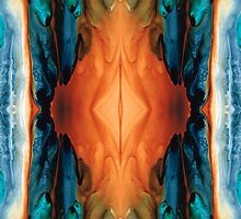 The Great Spirit - Abstract Art By Sharon Cummings by Sharon Cummings