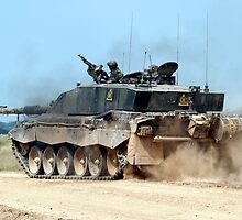 Challenger 2 Main Battle Tank (MBT) British Army by Andrew Harker