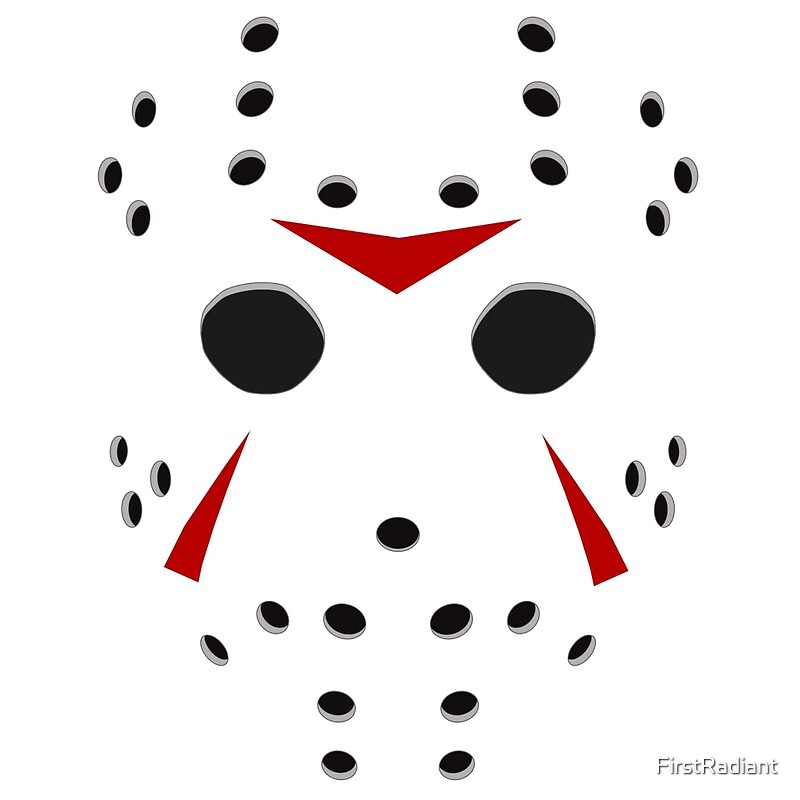 Hockey Mask Killer Posters Redbubble