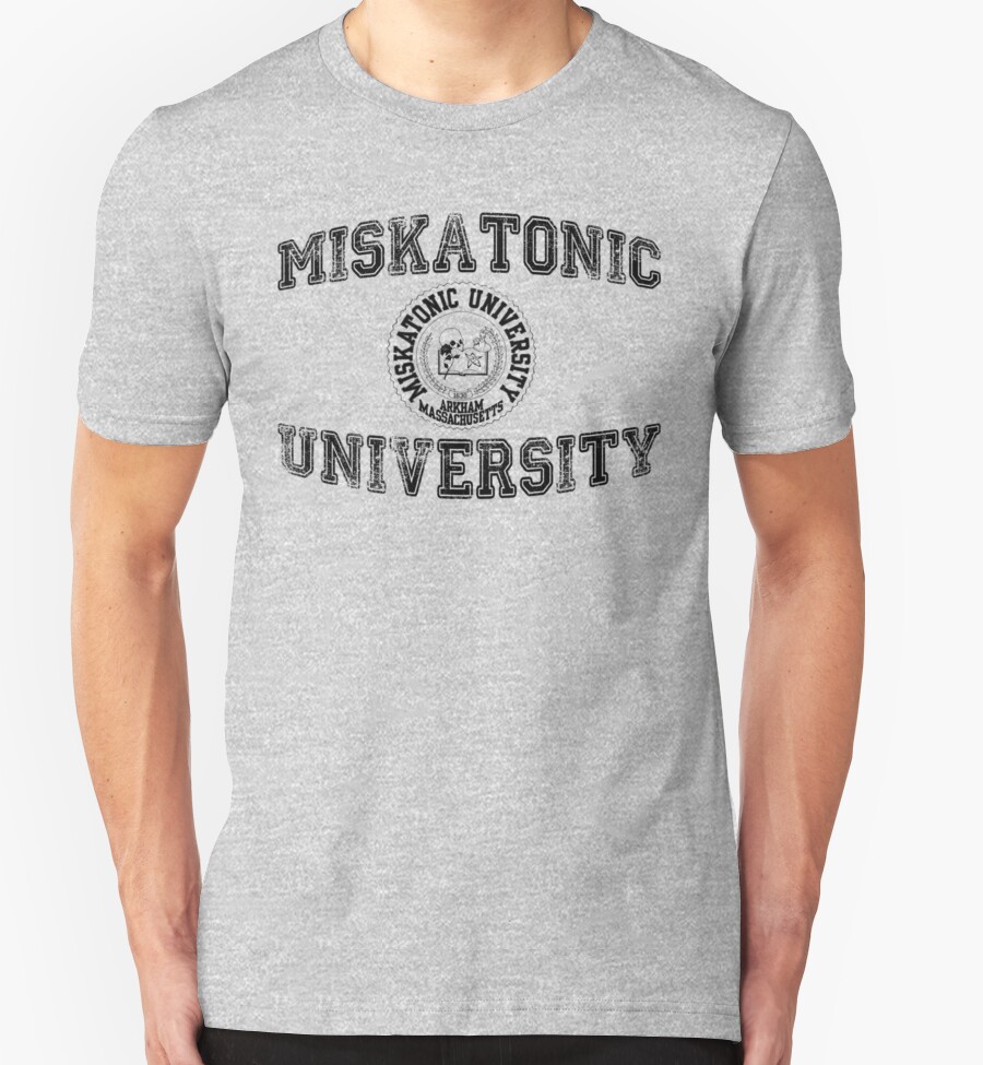 miskatonic university shirt color out of space
