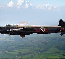 Dambusters Lancaster AJ-N by Gary Eason + Flight Artworks