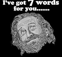George Carlin - Seven Words by uberdoodles
