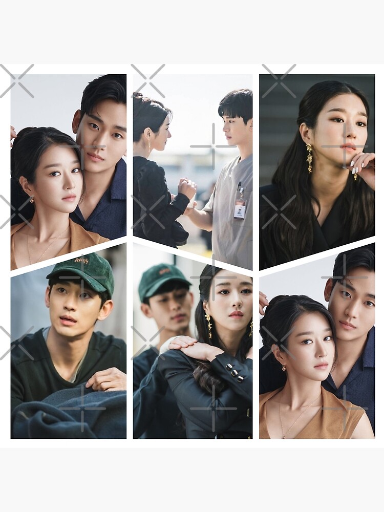 Seo Ye Ji Kim Soo Hyun Couple Collage Photographic Print By