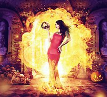 The Fire Witch by PavanKrushik