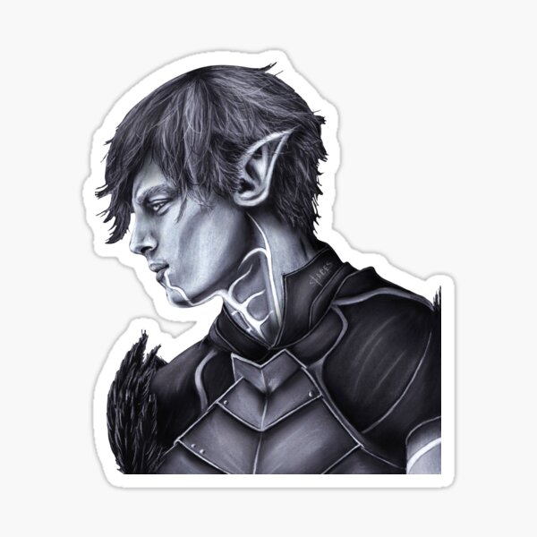 Fenris Sticker For Sale By Shadesofvanity Redbubble