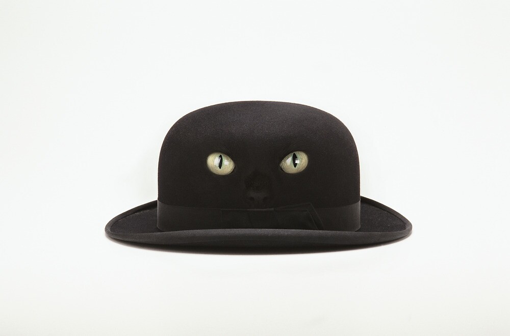 "Black Cat Hat" by Kitty Bitty Redbubble
