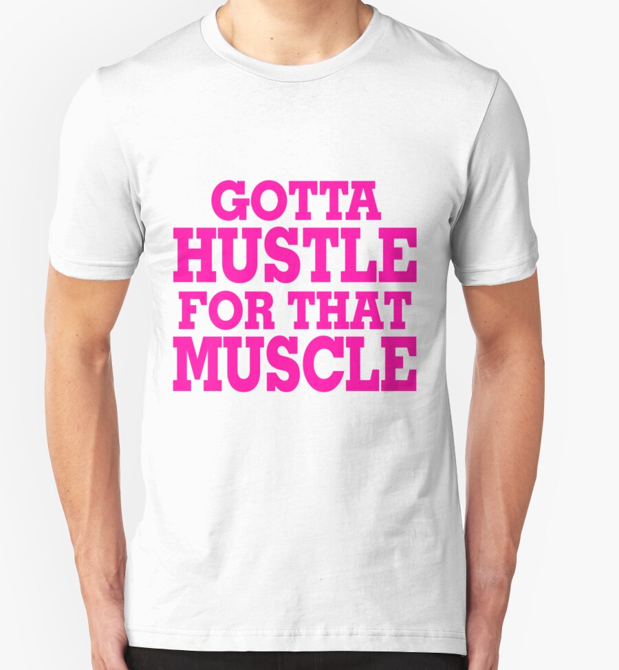 hustle and muscle shirt