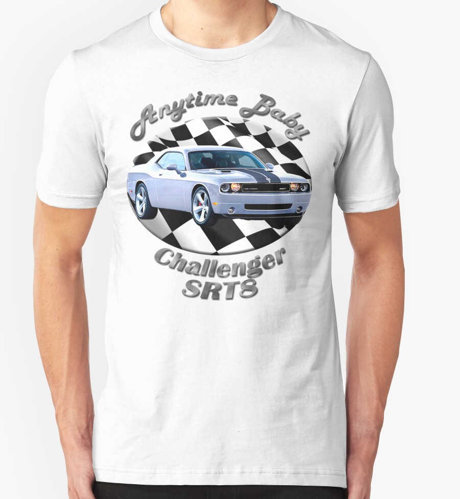 dodge challenger srt8 t shirts