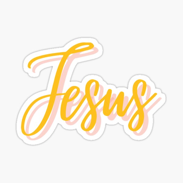 Jesus Stickers Sticker For Sale By Gracesplace Redbubble