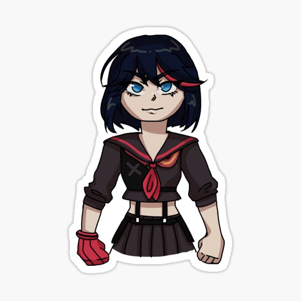 Ryuko Sticker For Sale By Kiki C Redbubble