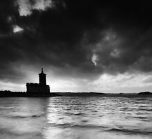 End of a Rutland Day BW by Andy Freer