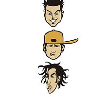 Blink 182 Iphone Case by hooluwan