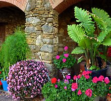 Mission Espada - living quarters by LeRoyM