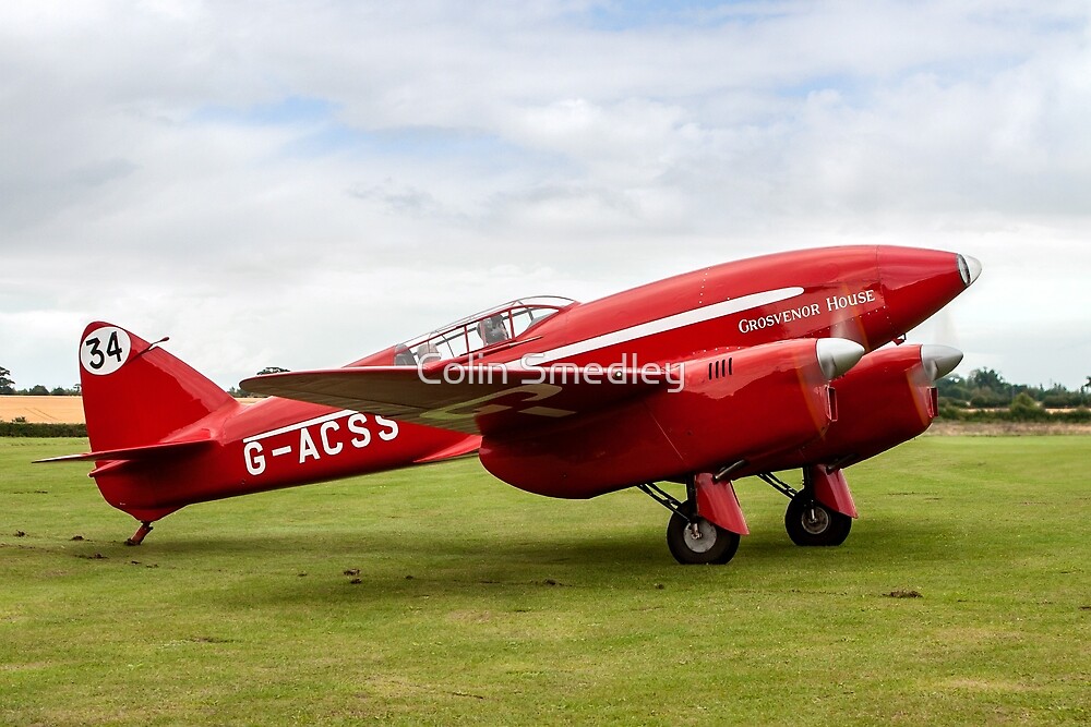 De Havilland Dh Comet Racer G Acss Grosvenor House By Colin