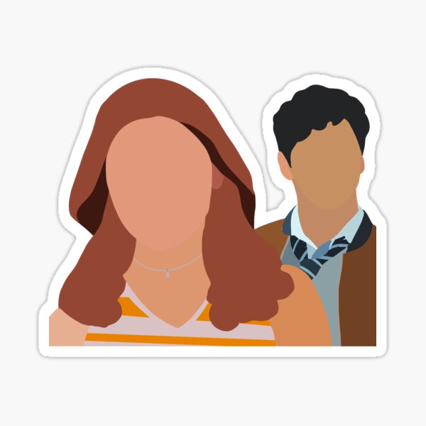 Kissing Booth Sticker Marco And Elle Sticker For Sale By