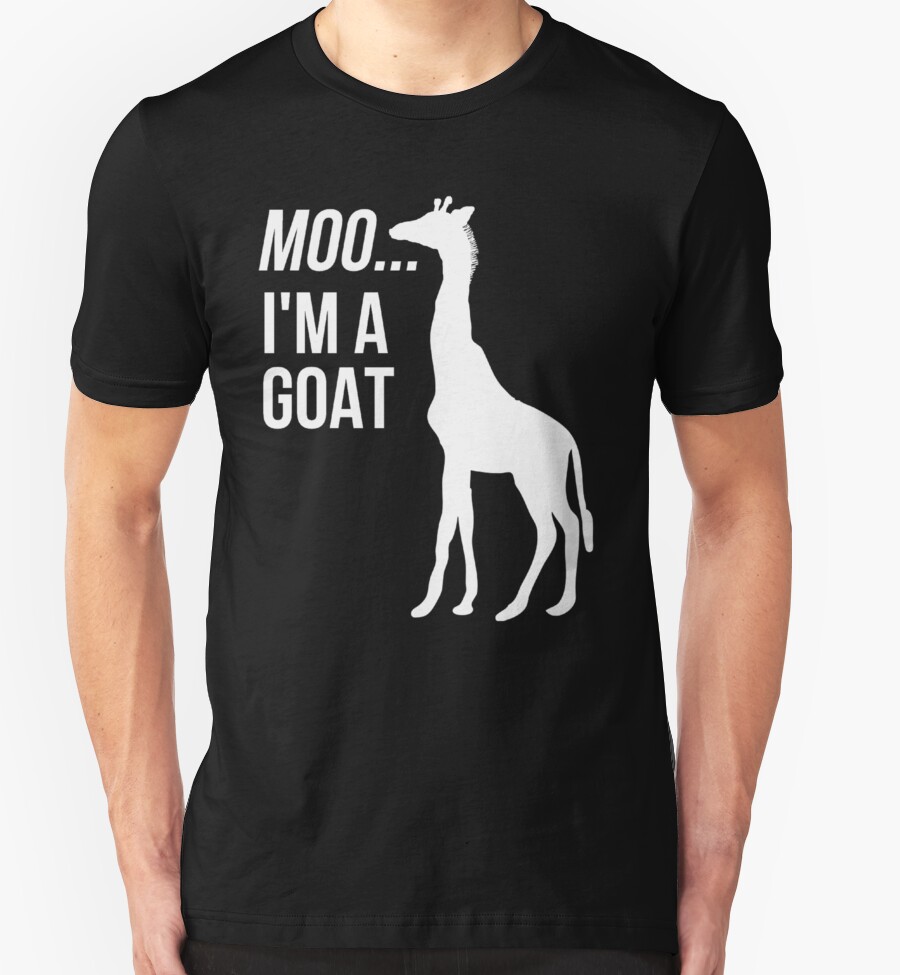 moo im a goat t shirt