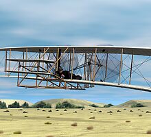 Wright Flyer by Walter Colvin