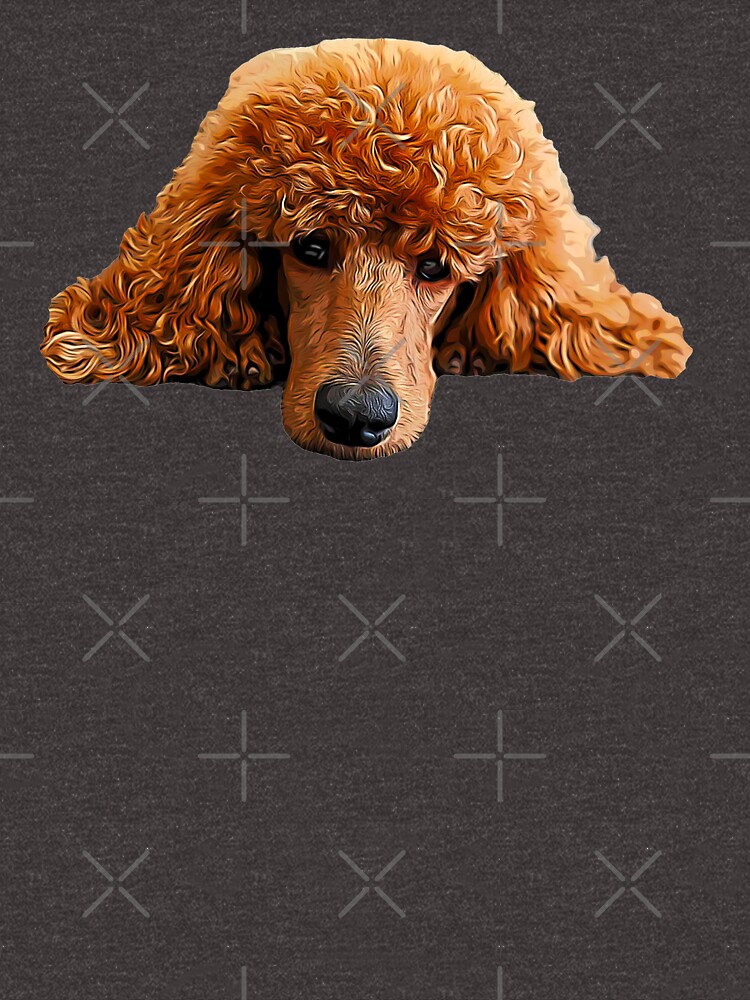 Poodle Gorgeous Poodle Face Head T Shirt For Sale By Elegantcat