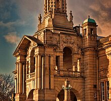 Evening Light at Cartwright Hall by Colin Metcalf