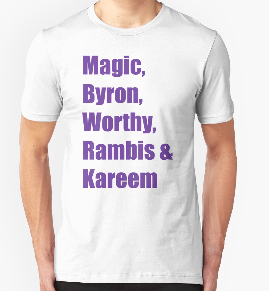 lakers showtime shirt