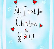 All I want for Christmas is you...to buy me things by twisteddoodles