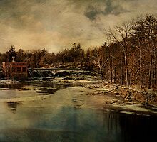 Sturgeon Pool Dam Rifton NY by PineSinger